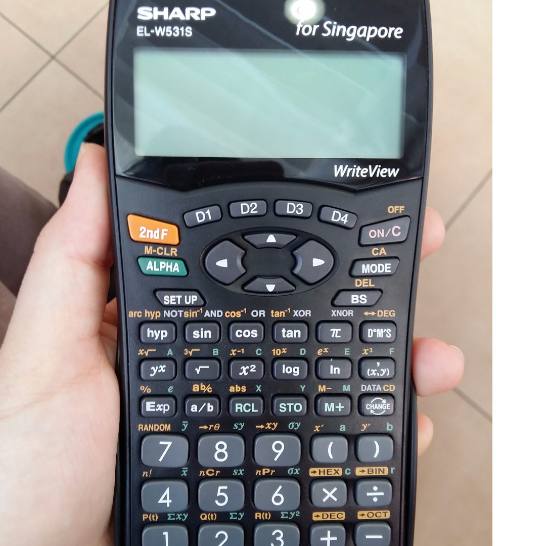 Calculator Sharp El W531s Electronics Others On Carousell