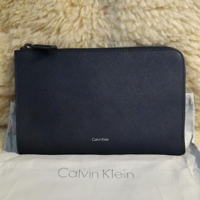 calvin klein men's clutch bag