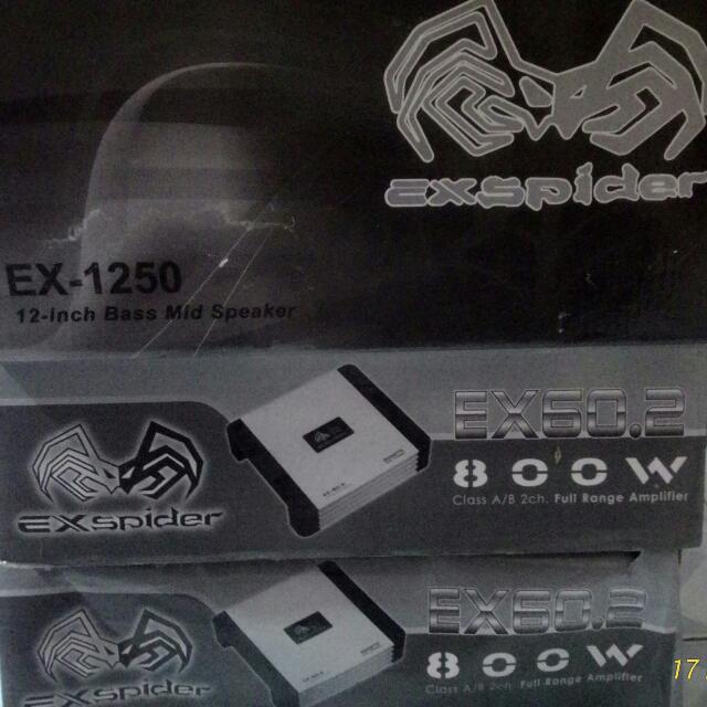 exspider full range speaker