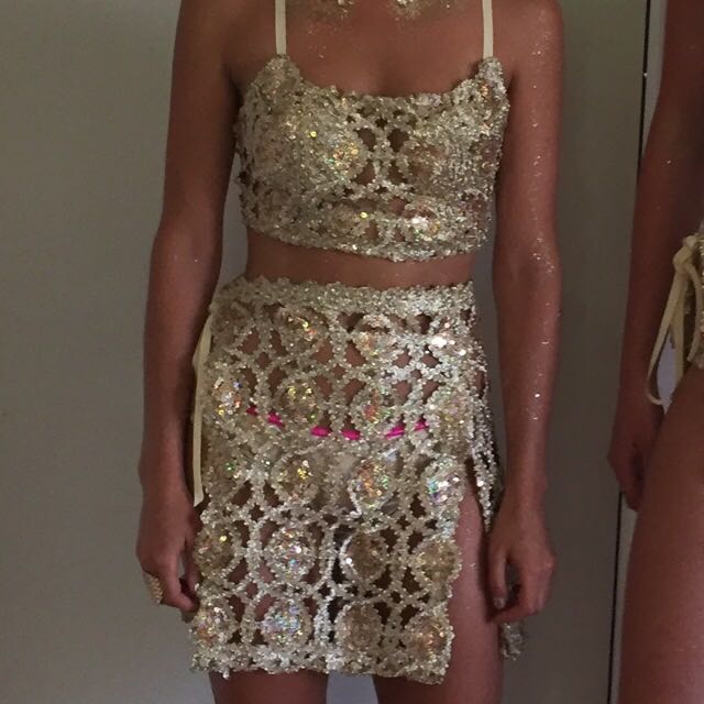 Cocofields Gold Rush Festival Set Women S Fashion Clothes On