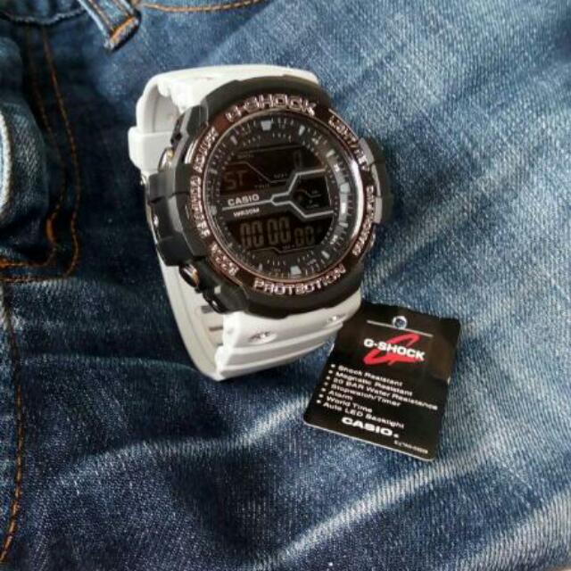 Jam Tangan Pria Wanita Casio G Shock Gn 1000 Tali Putih Fesyen Wanita Jam Tangan Di Carousell