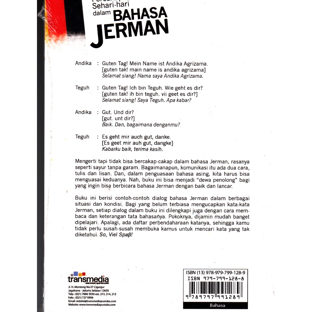 Percakapan Bahasa Jerman Buku Amp Alat Tulis Buku Di Carousell