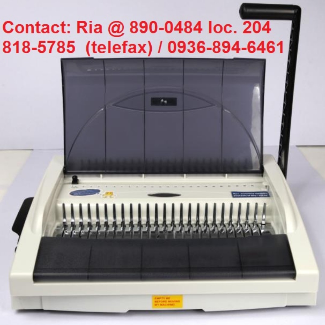 Plastic binder Comb Binder Punching Binding Machine NIBO BMC24D