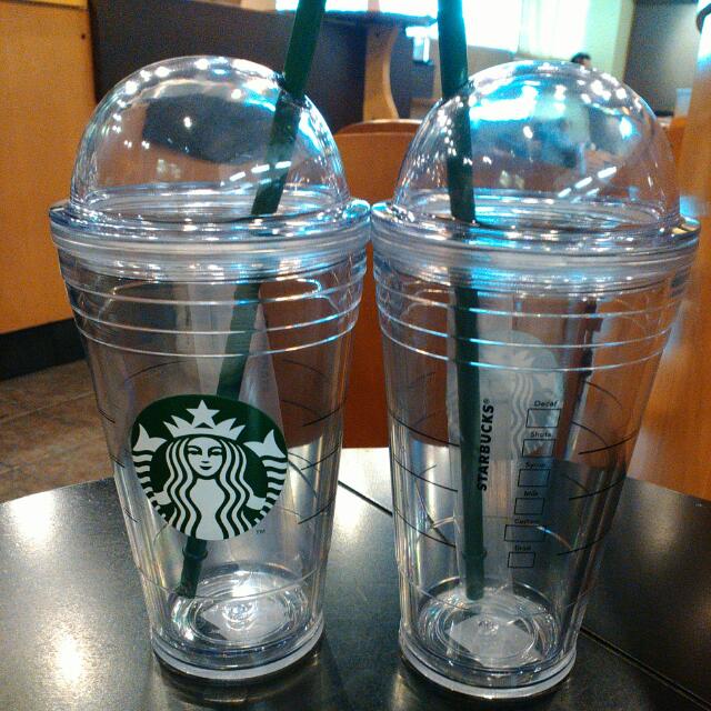 Starbucks Cold Dome Lid Tumbler 16oz, Furniture & Home Living
