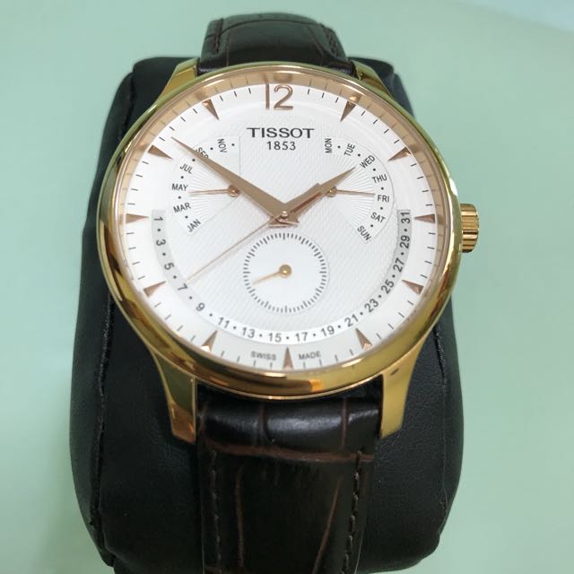 Tissot Tradition Perpetual Calendar Men s Fashion Watches Accessories Watches on Carousell