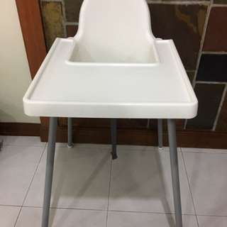 IKEA High Chair With Tray