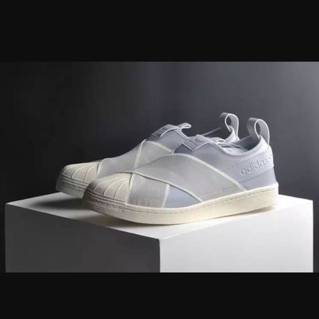 Adidas Superstar Slip On- 37, Women's Fashion, Shoes on Carousell