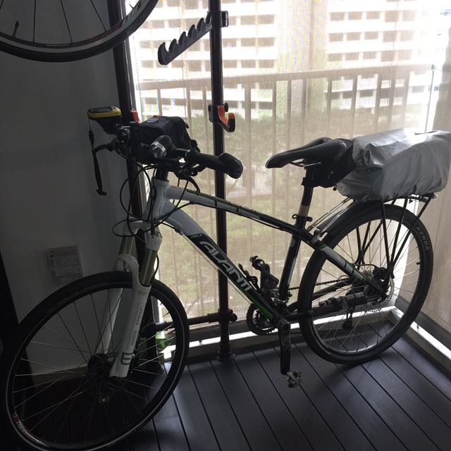 Avanti Montari 26 3 White Green Size S Mtb W Sleek Tires Bicycles