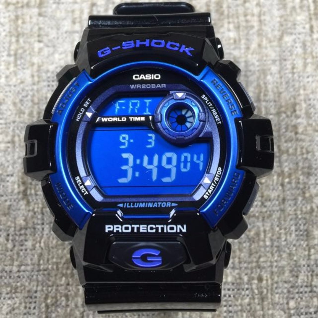 g shock glossy black