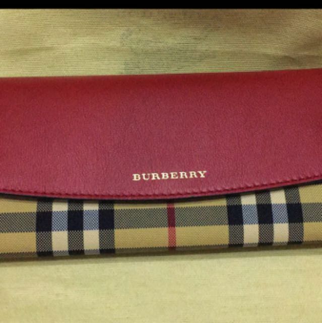 burberry women's wallet