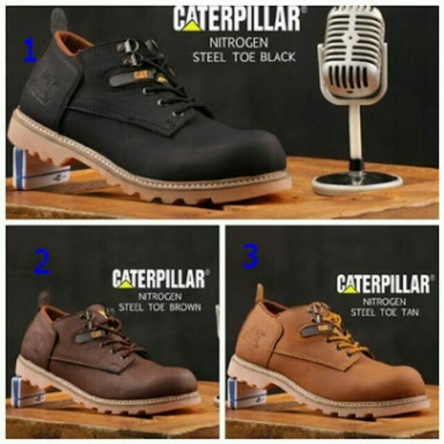 Caterpillar Boots Pendek Sepatu Pria Kickers Sepatu Boot Caterpillar Fesyen Pria Sepatu Sepatu Boot Di Carousell