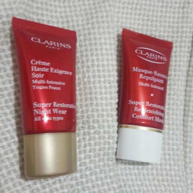 Clarins Super Restorative Replenishing Comfort Mask 15ml X 1