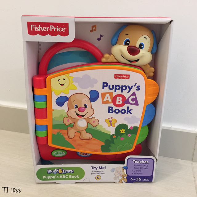 Fisher price sales puppy abc book