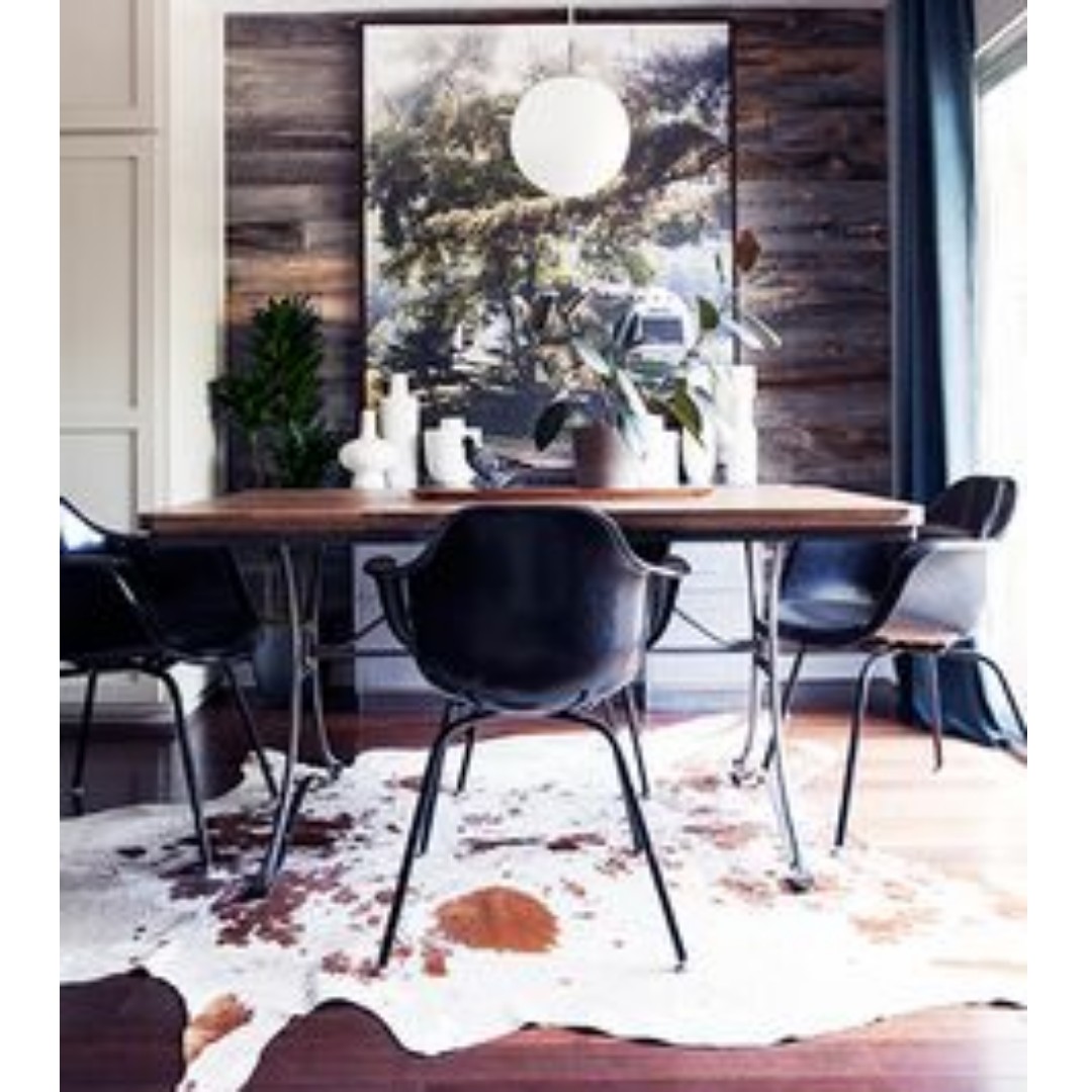Special Sale Gorgeous Cowhide Rug Furniture Home Decor On Carousell