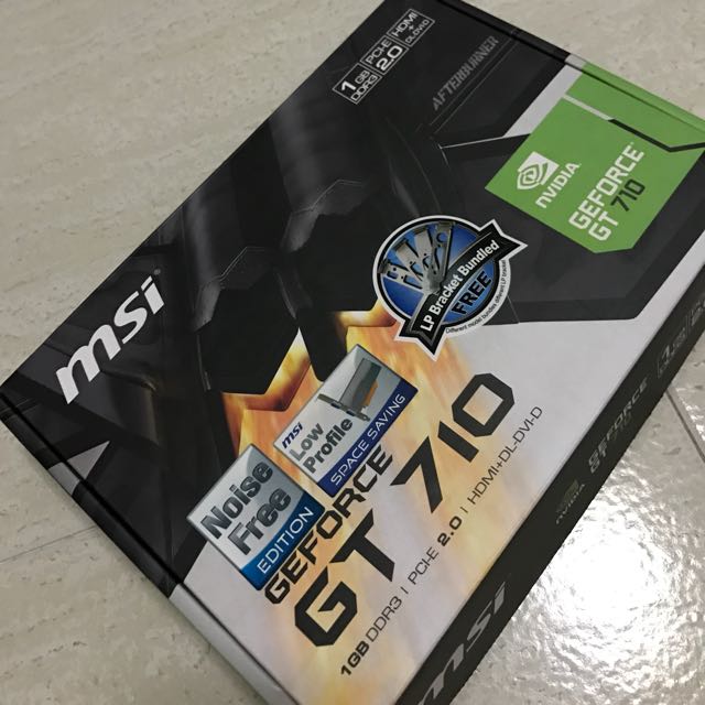 Msi geforce gt best sale 710 1gb ddr3