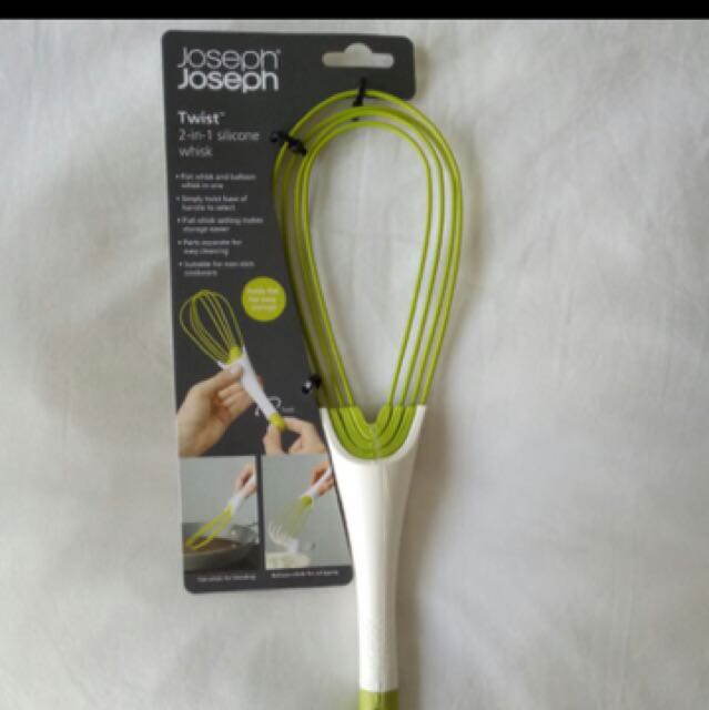 Joseph Joseph Twist Schneebesen - 2 In 1 - Flach Und Ballonschneebesen, Geeignet Für