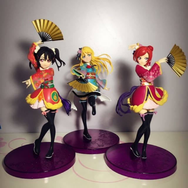 Get Wallpaper Lovelive The School Idol Movie Eli Nico Maki Figure For Android