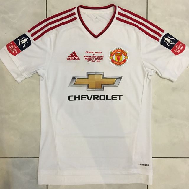 Adidas Manchester United Away 2016 FA Cup Final Jersey