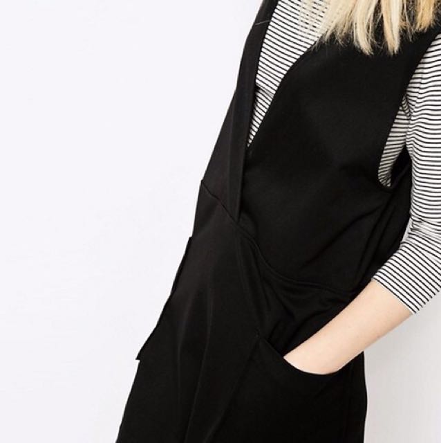 monki pinafore dress