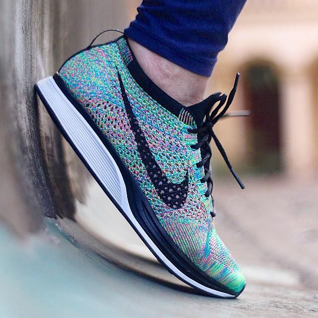 Flyknit racer mens multicolor clearance