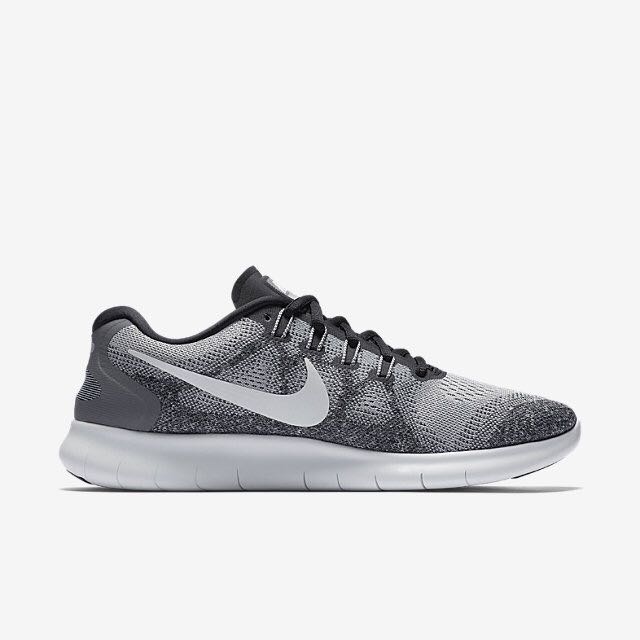 Nike Free RN 2017 Men Wolf Grey Pure Platinum Black Off White Men s Fashion Footwear Sneakers on Carousell