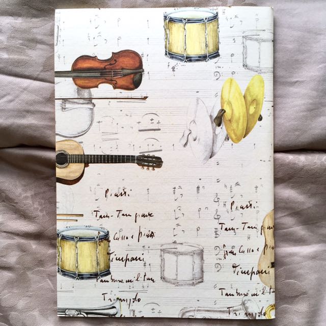 Notebook Design With Instrument Notebook (Instruments Pattern), Hobbies & Toys, Stationery & Craft ...