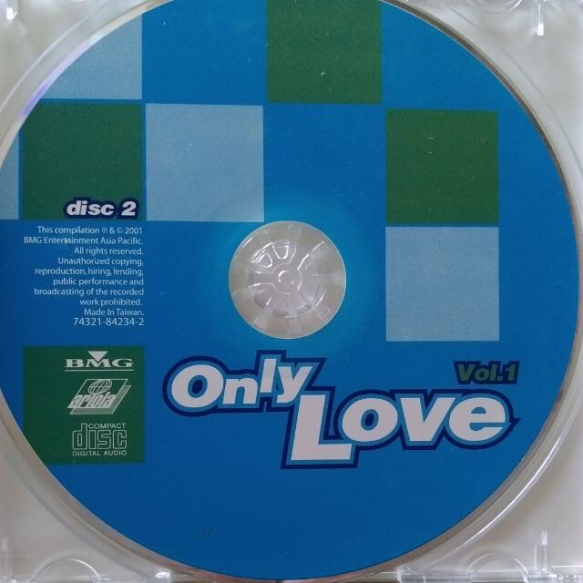 Only Love vol.1英文雜錦歌(雙CD), 興趣及遊戲, 音樂、樂器& 配件