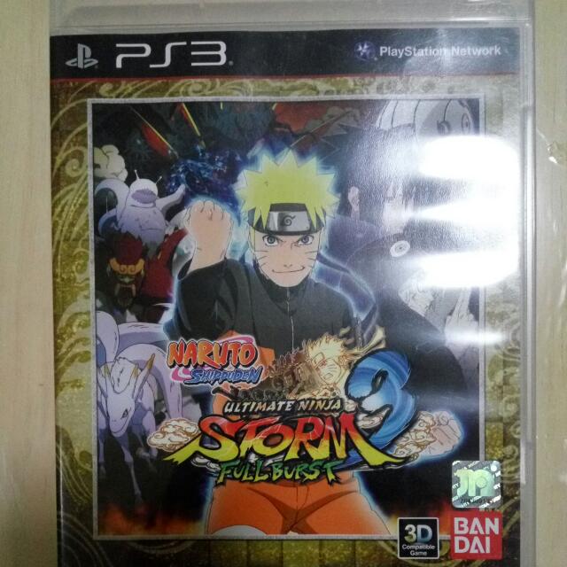 Ps 3 Naruto Shippuden 3 Video Gaming Video Games Playstation On Carousell