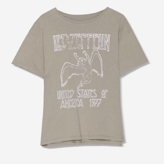 Led zeppelin t shop shirt pull and bear