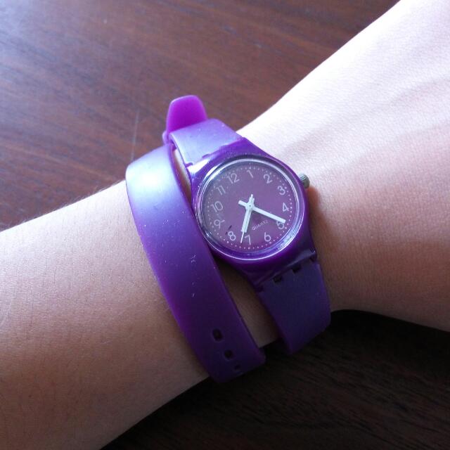Purple Jam Tangan Lilit Olshop Fashion Olshop Wanita Di Carousell