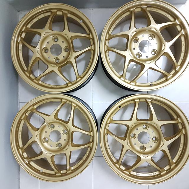 Rare SSR Firenze 15" Rims Made In Japan, Auto Accessories 