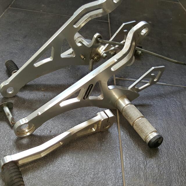 Single Footrest Racing Boy (Yamaha Lagenda 110), Auto Accessories on Carousell