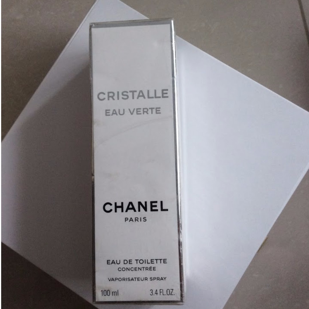 Chanel Cristalle Eau Verte Eau de Toilette Concentree Spray 3.4 oz.