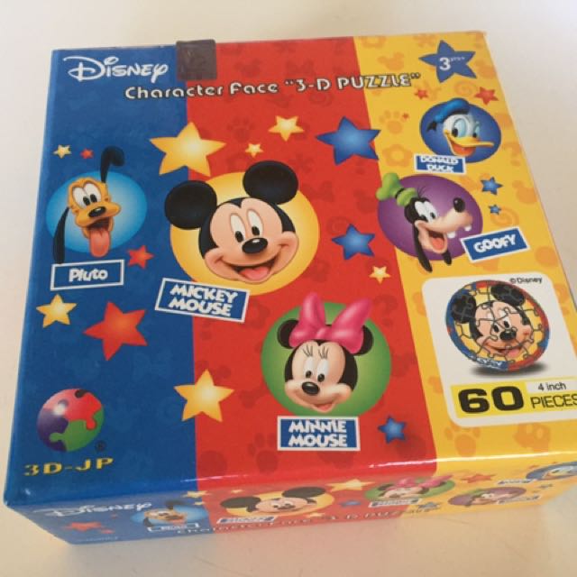 Disney Mickey Mouse 3d Puzzle Toys Games Collectibles On Carousell
