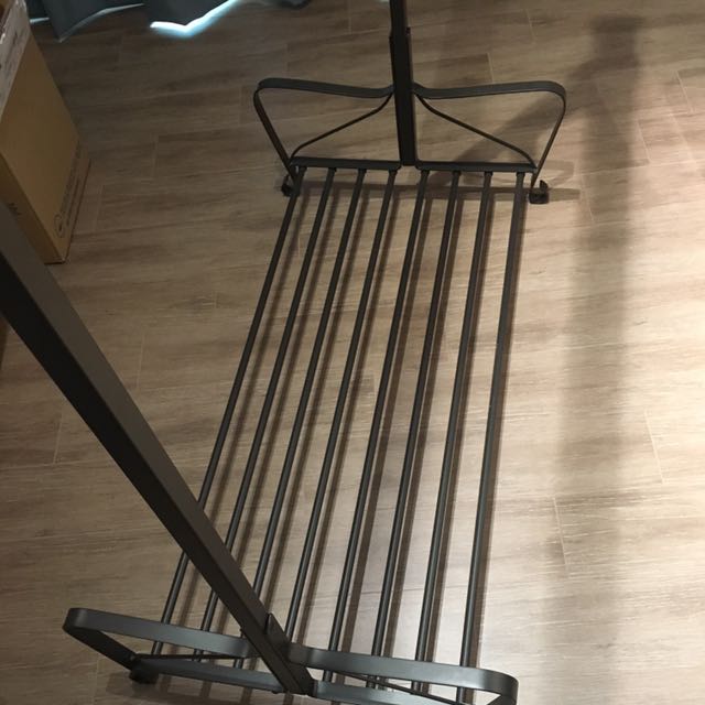 IKEA Portis Clothes Rack Furniture Home Living Furniture Shelves Cabinets Racks on Carousell