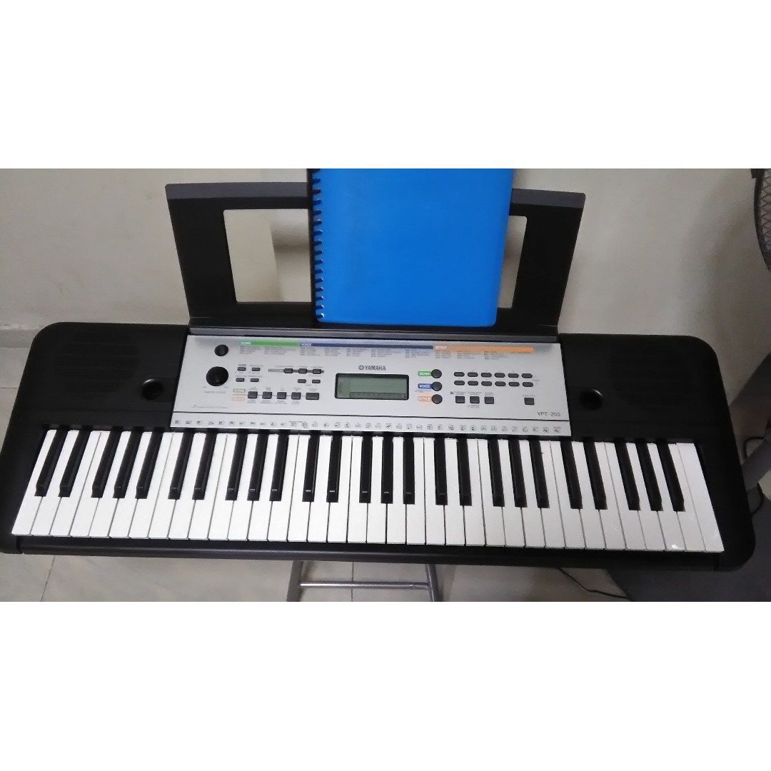 yamaha ypt 255 weighted keys