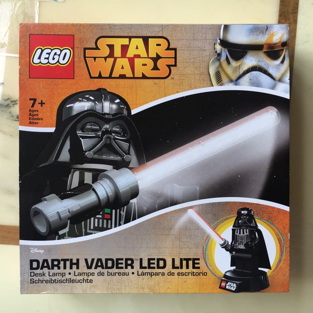 Lego Darth Vader Desk Lamp 燈 Toys Games Toys On Carousell