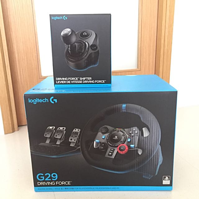 Logitech G29 Steering Wheel (incl. Gear Shifter & Wheel Stand Pro
