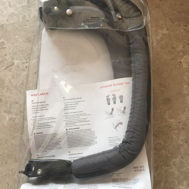 Maclaren Bumper Bar, Babies & Kids, Going Out, Strollers on Carousell