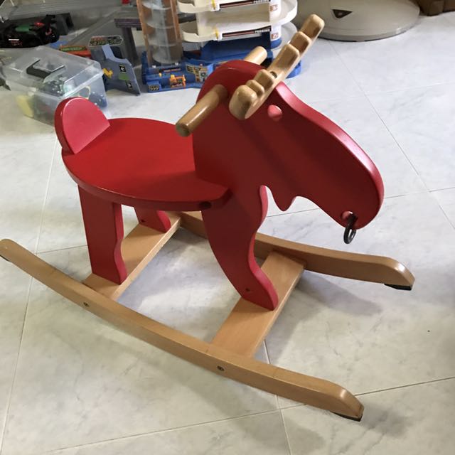 ikea moose rocking horse