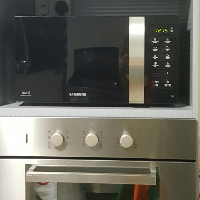 samsung triple distribution system microwave oven