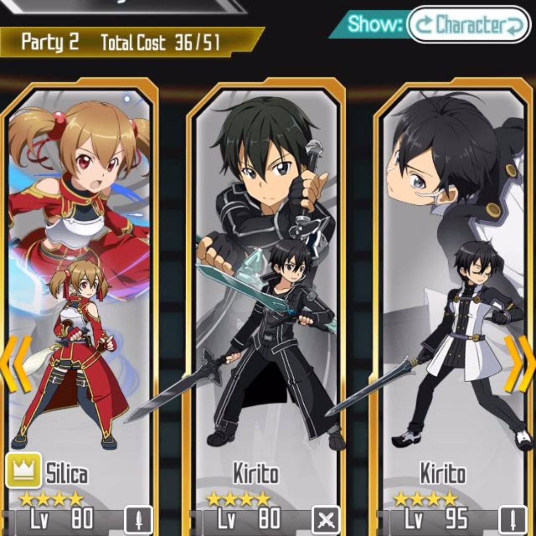 SAO Memory Defrag Beater OS Kirito + Medal Kirito, Toys & Games, Video