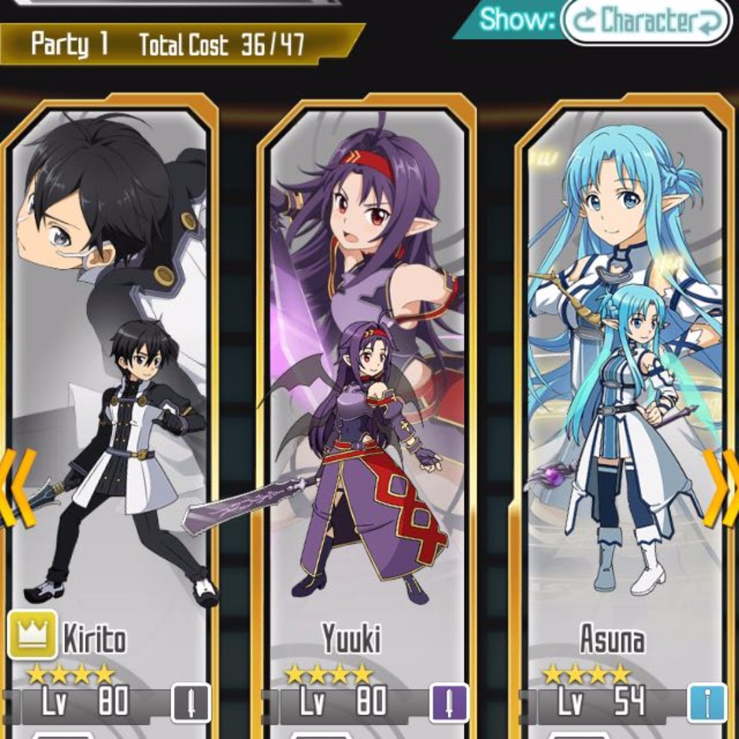 Sao Memory Defrag Beater Os Kirito With Alo Asuna Toys Games Video Gaming Gaming Accessories On Carousell - yuuki asuna sword art online roblox