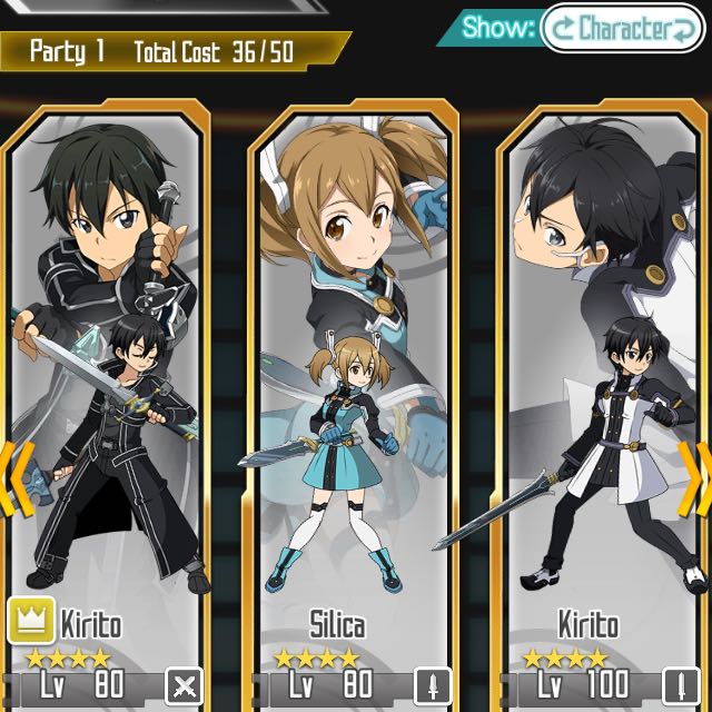 SAO Memory Defrag Kirito Evolution Video Gaming Gaming Accessories 