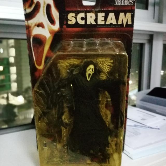 SCREAM (movie maniacs) Mcfarlane, Hobbies & Toys, Toys & Games on Carousell