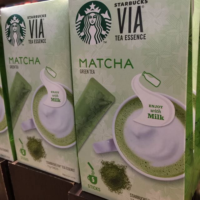Starbucks Matcha Green Tea (5 Sachets), Food & Drinks, Beverages on