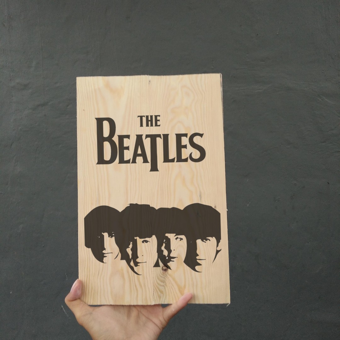 The Beatles Aesthetic Wall Art Serba Serbi Others Di Carousell