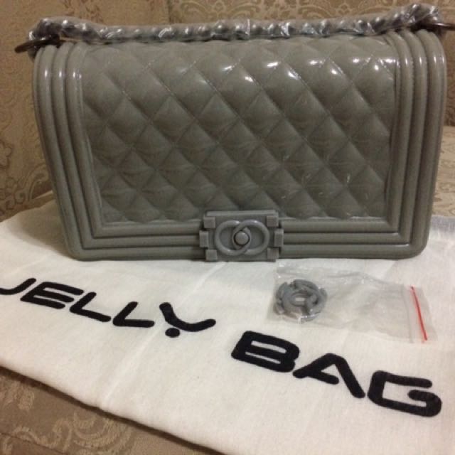 Preloved TOYBOY (jelly bag) inspired Chanel Le Boy