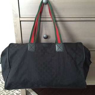 100% Auth Gucci Tote Duffle Bag Made In Italy 100% Auth Gucci Tote Duffle Bag Made In Italy
