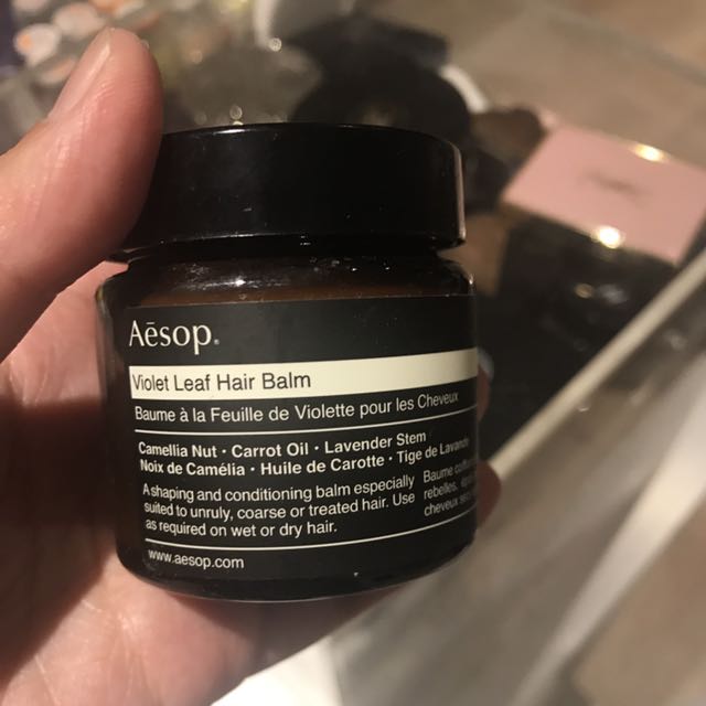 Aesop Violet Leaf Hair Balm Health Beauty Hair Care Styling